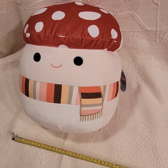 Squishmallow Malcom with fall scarf 2021 NWT - Picture 3 of 11